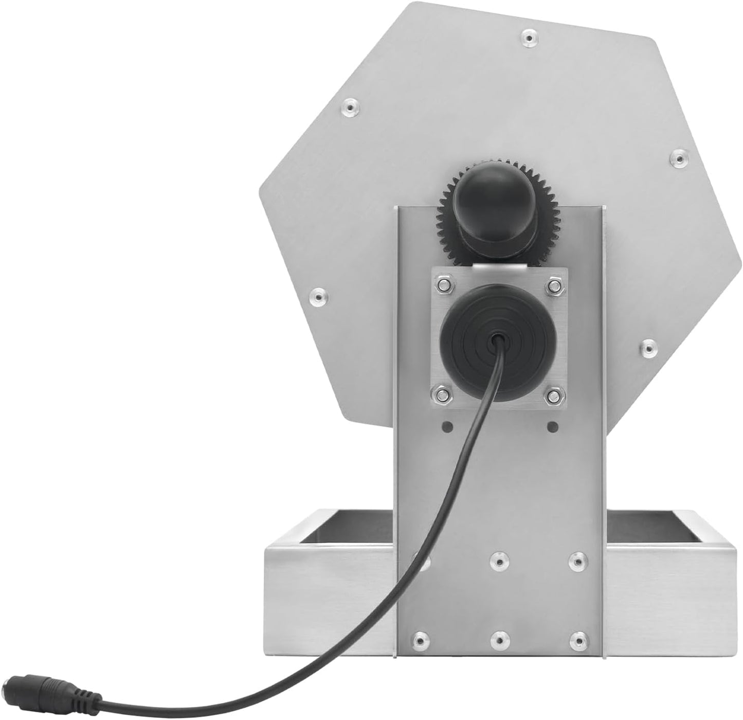 0.66-2.65LBS Automatic Coffee Roaster for Home Use, Stainless Steel Electric Coffee Bean Roaster Machine with Glass Window+Thermometer, Drum Style Nuts Peanuts Roaster Silver