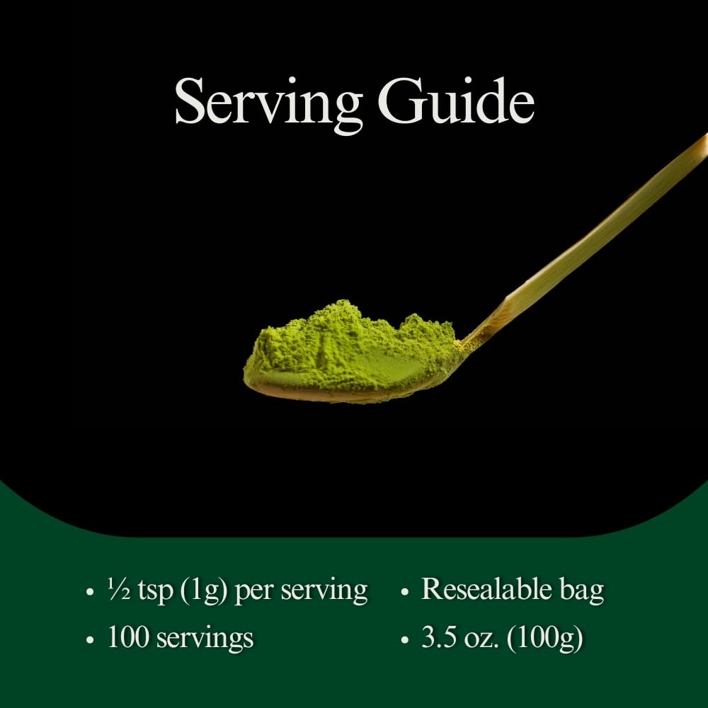 YEDOENSIS Premium Matcha - Organic Authentic Japanese Green Tea Matcha Powder, JAS Certified Organic Vegan Gluten-Free (100g)