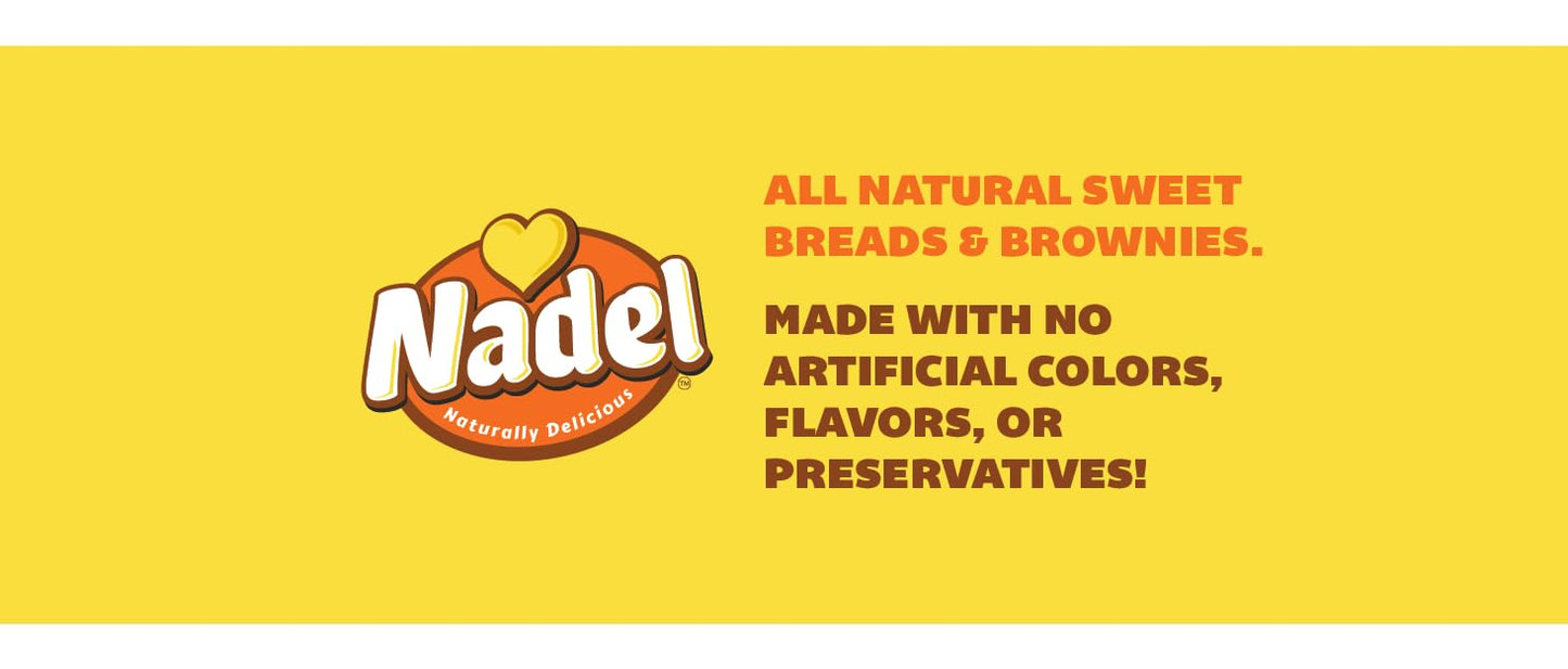 Nadel - NATURALLY DELICIOUS POUND CAKE SLICES (12 Pack) Sweet Breads & Cakes, Back to School lunch snack, breakfast bar
