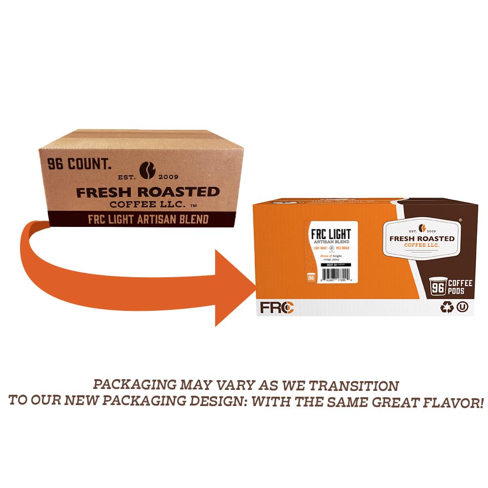 Fresh Roasted Coffee, Explorer Variety Pack, K-Cup Compatible, 96 Pods