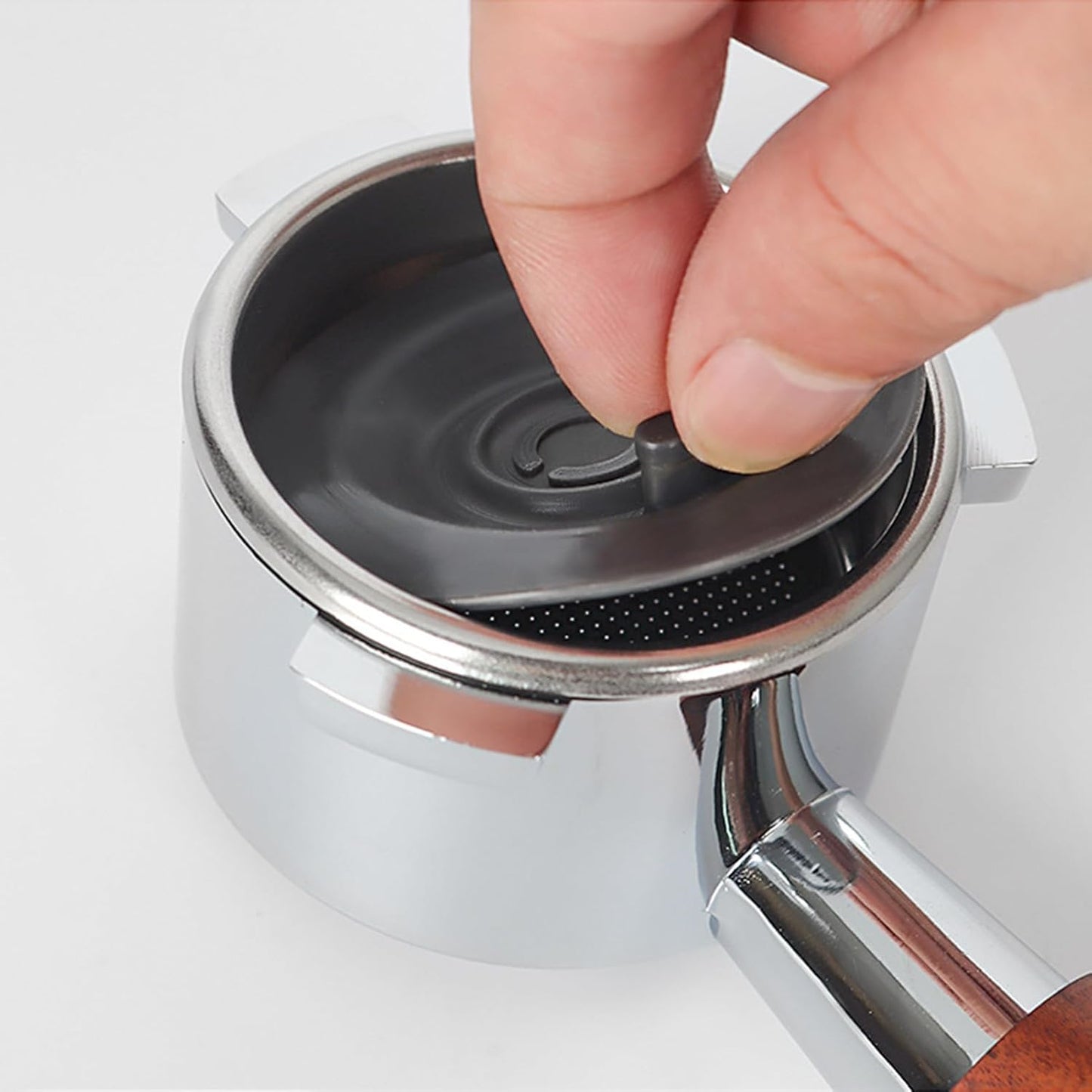 JJLFresheners 4Pcs Black Espresso Backflush Cleaning Disc For Breville Espresso Machines Coffee and Espresso Machine Cleaning Products (58mm)