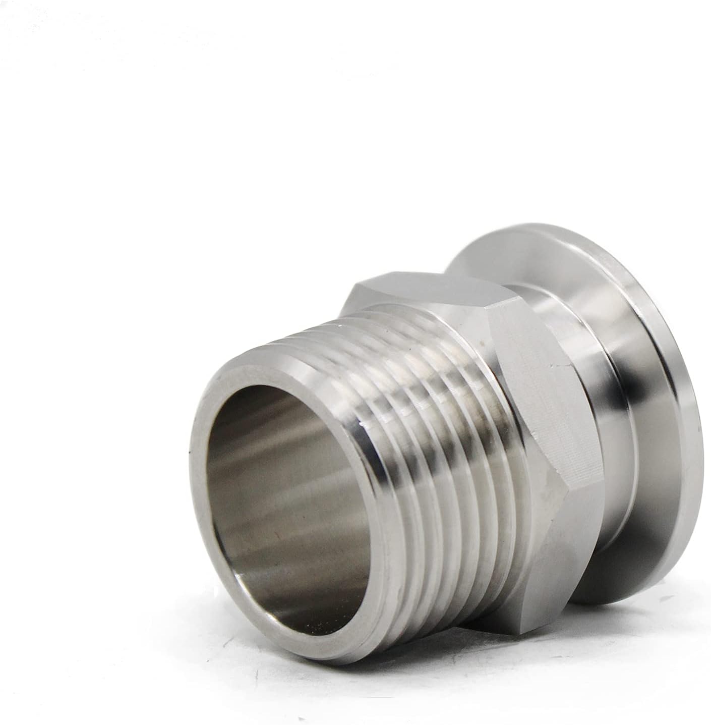 SS304 KF25 NPT Male Adaptor thread 1" NW25 KF Male coupling ISO-KF25 X NPT 1"