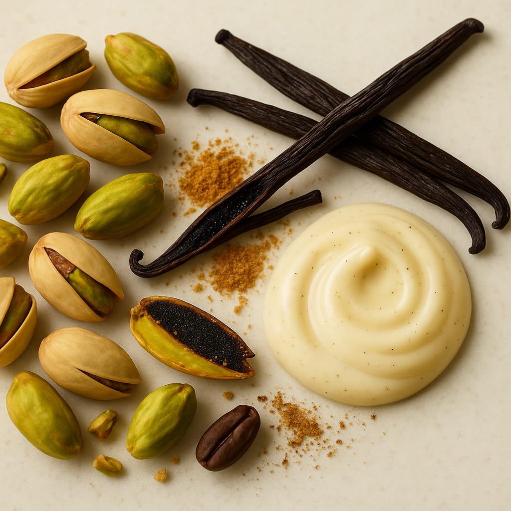 Coffea Me Crazy – Vanilla Pistachio Flavored Whole Bean Coffee – Organic, Medium Roast, 100% Arabica, Single Origin – Naturally Flavored – by Coffea Flavor