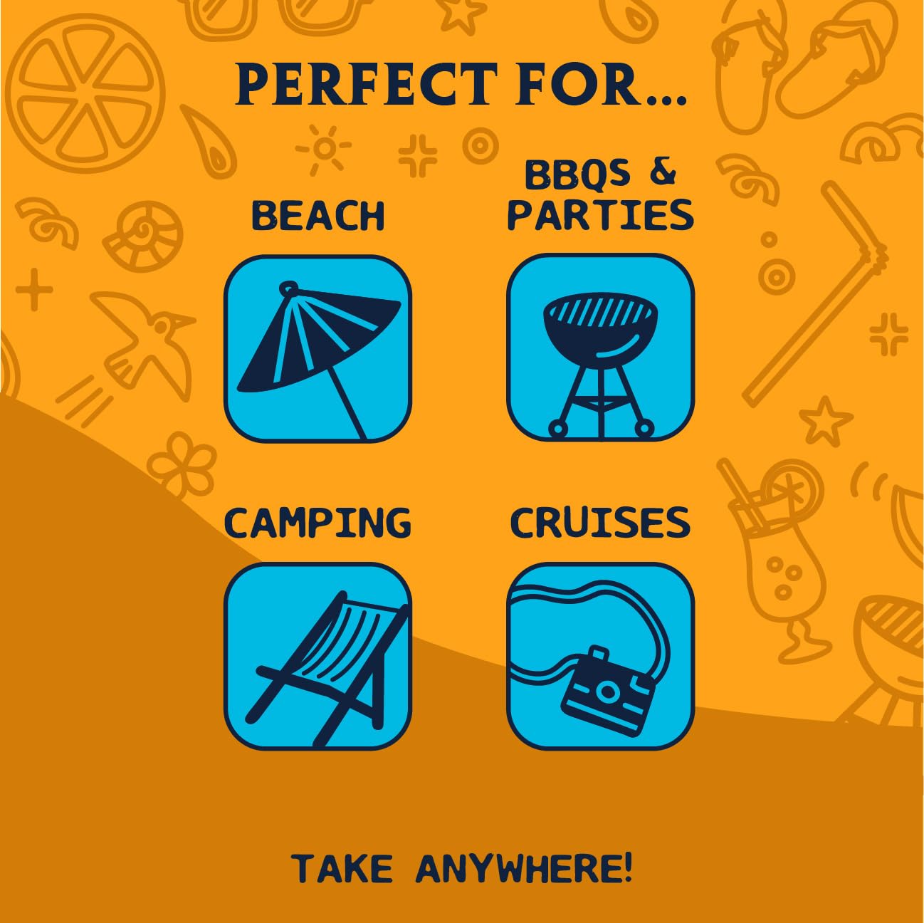 Lt. Blender's Pumpkin Spice in a Bag Cocktail Mixer - Each Bag Makes 1/2 Gallon of Cocktails - Add Alcohol or make as a Mocktail (Pack of 1)