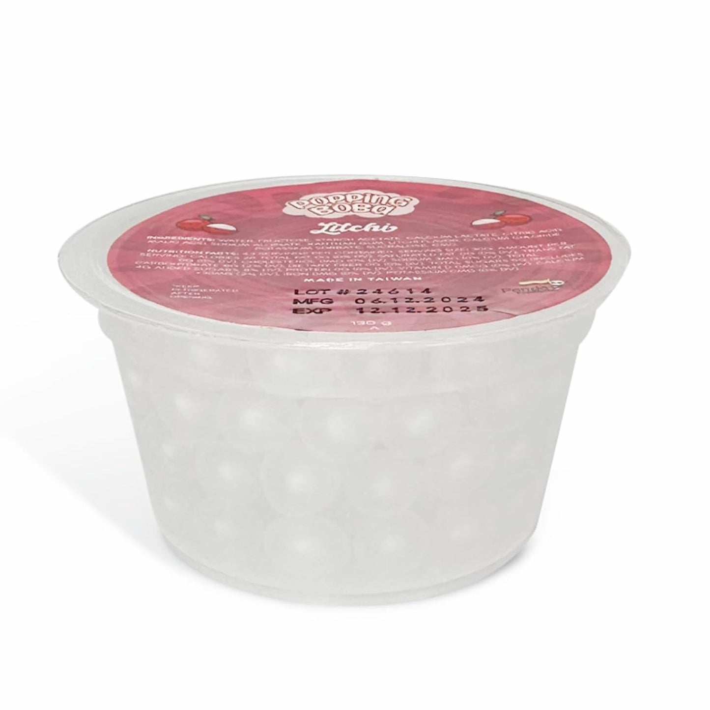 Panda Products Popping Boba 3-Flavor Party Kit – Blueberry, Green Apple, Lychee | Bursting Boba Pearls | 130g Each