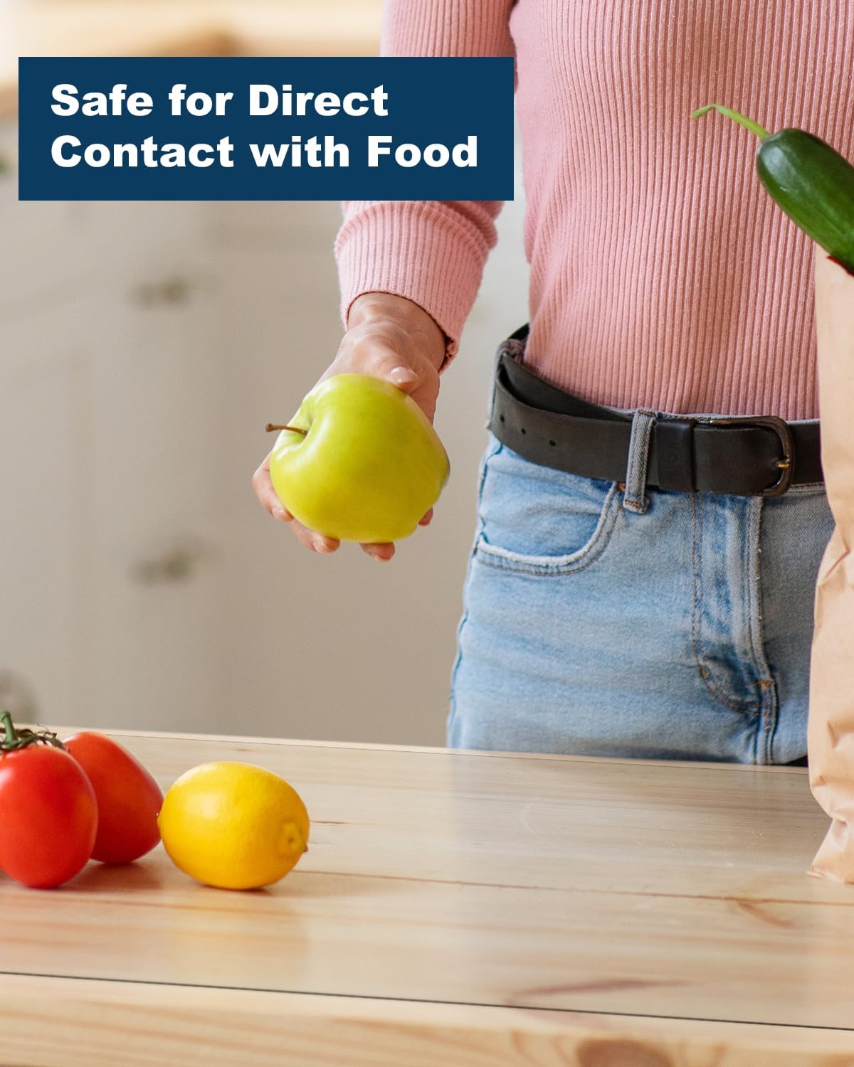 Crystal Clear Plastic Table Cover Protector, 36" x 60" Spill Resistant Easy Flat PVC Desk Pad Mat, 1.5mm Thick Rectangle Vinyl Table Top Protector for Dining Room Table, Office, Dresser