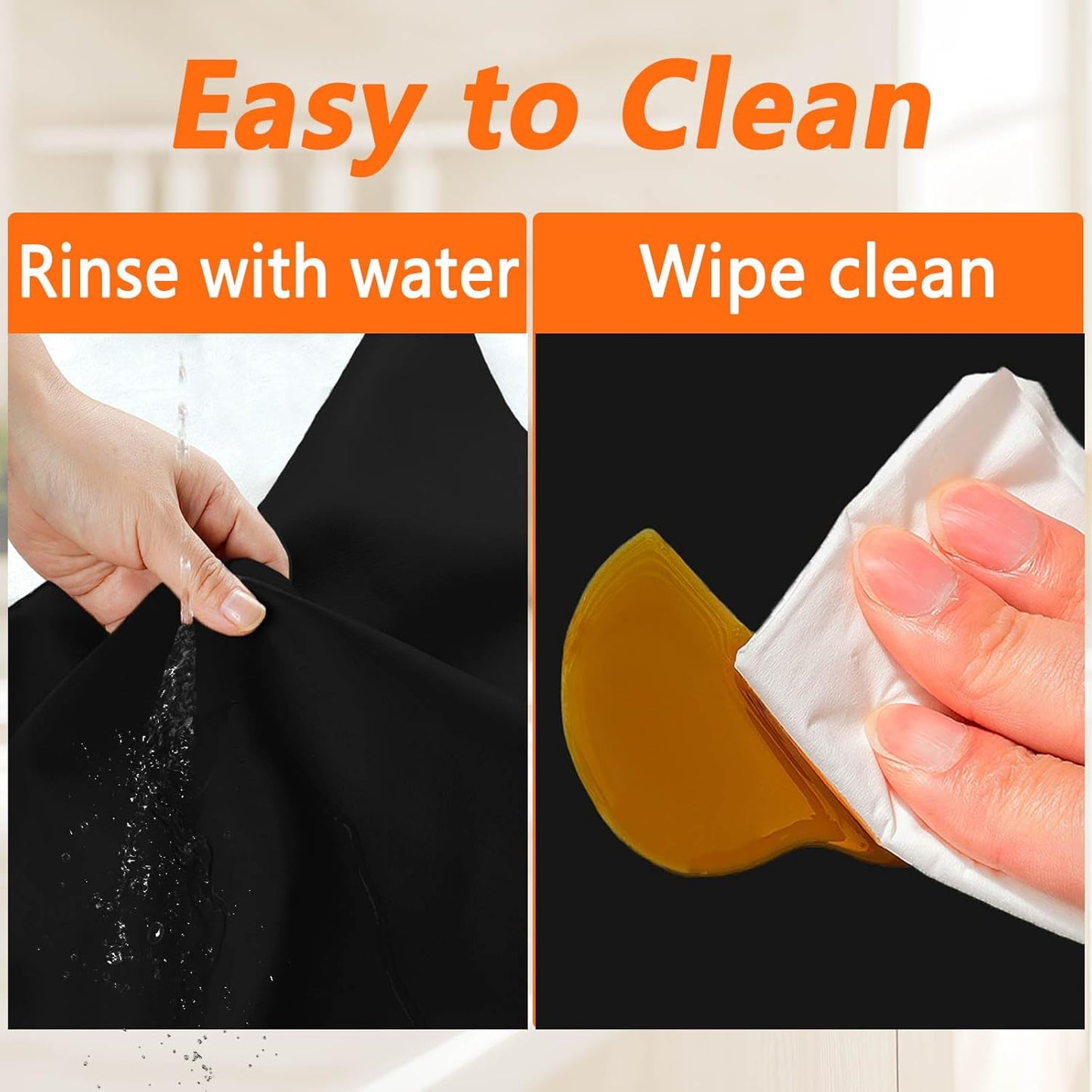 Large Silicone Placemat, 78.7''x15.7''(200cmx40cm) Extra Large Countertop Protector Mat, Heat Resistant Mat for Countertop with Non-Slip, Silicone Mats for Kitchen Counter/Crafts, Dark Gray