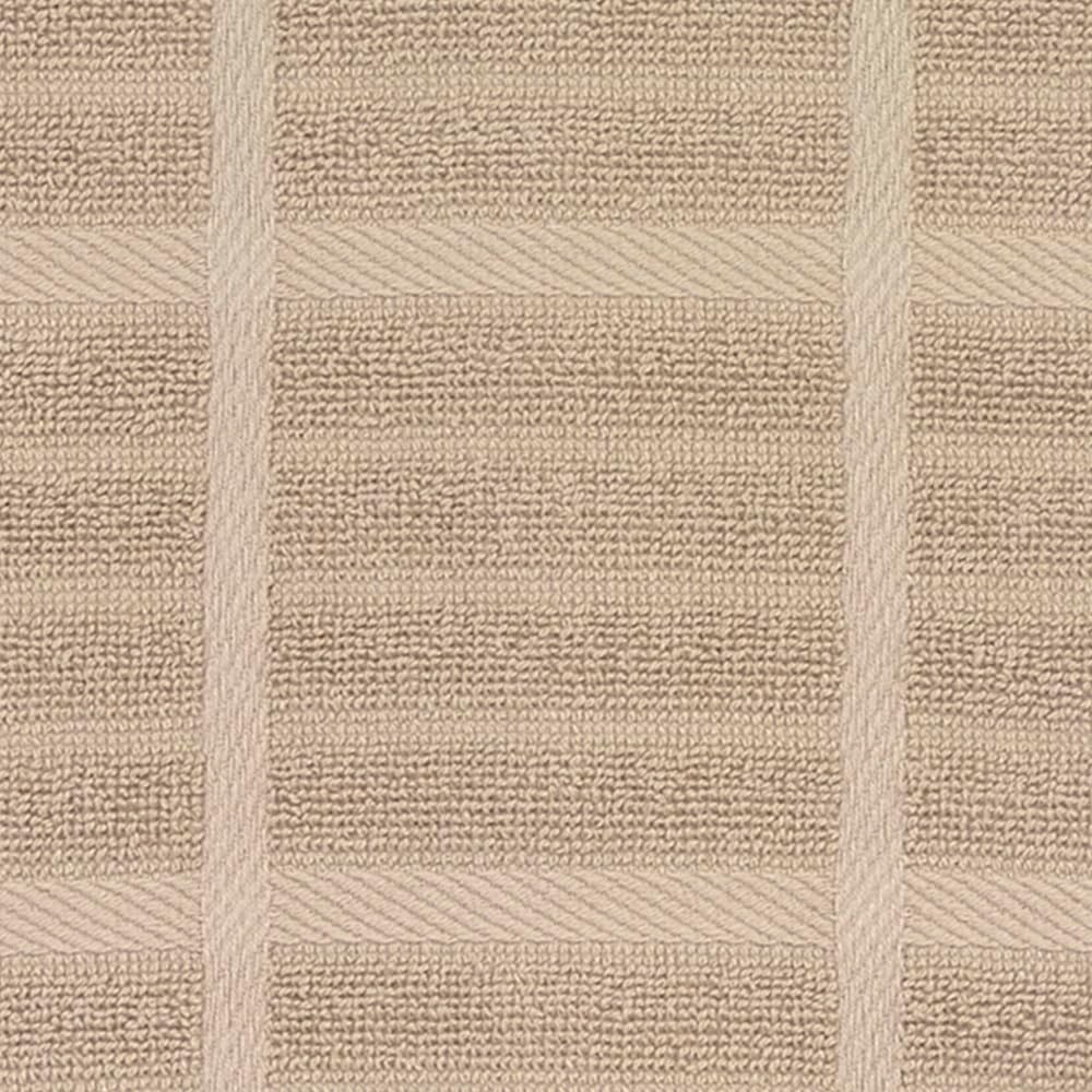 All-Clad Solid & Coordinate Kitchen Towels: Highly Absorbent, Super Soft Long Lasting 100% Cotton, 17" x 30" Tea Towels for Cleaning & Drying Dishes, Pans, Glassware, Countertops, 4-Pack, Cappuccino