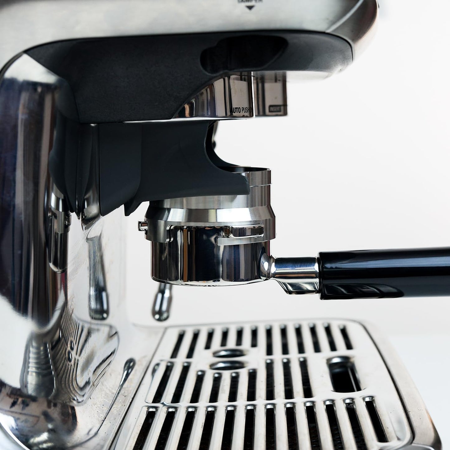 54mm Espresso Dosing Funnel,Hands-Free Espresso Funnel with Grinder Trigger for Breville Barista Portafilters