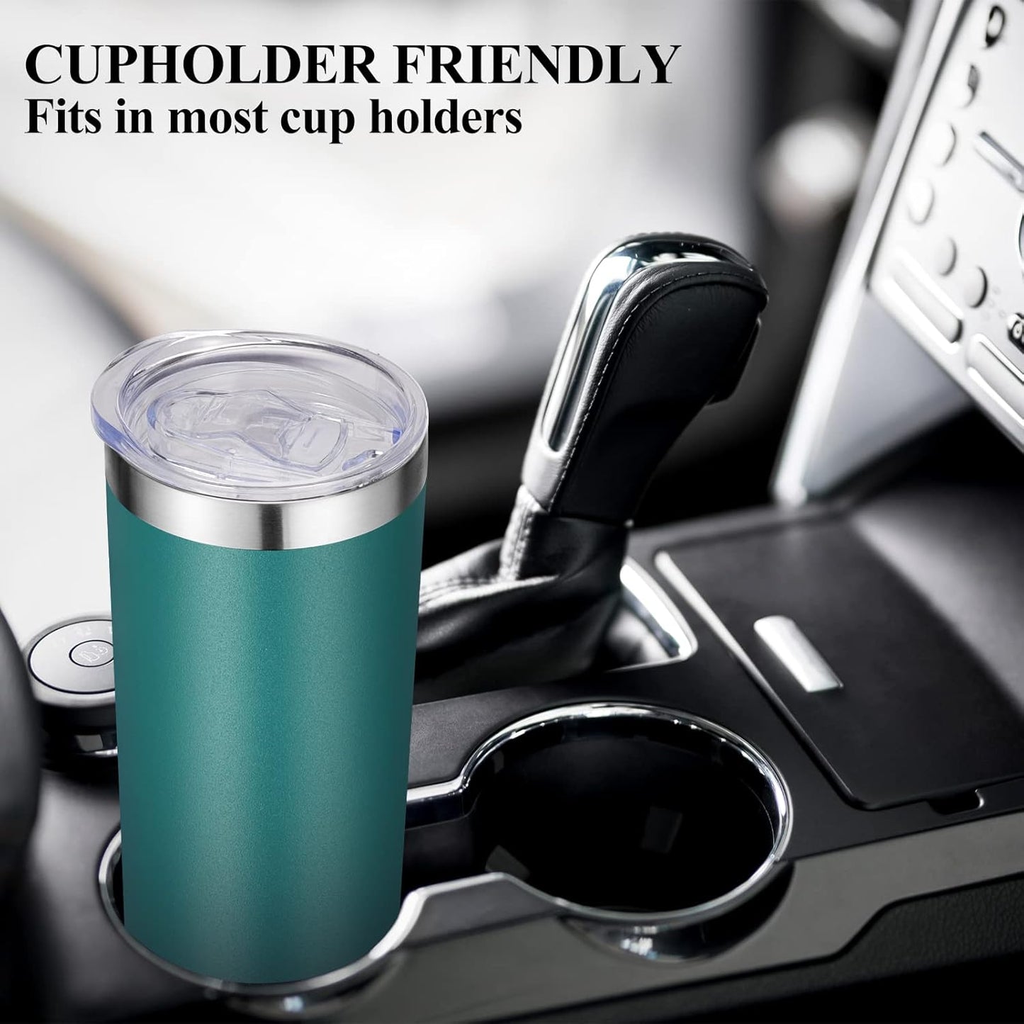 VEGOND Stainless Steel Tumblers Bulk 12 Pack, 20 oz Vacuum Insulated Skinny Tumblers with Lids and Straws, Double Wall Coffee Mug, Travel Water Cup