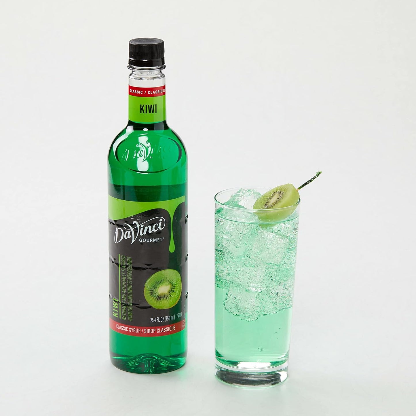 DaVinci Gourmet Classic Kiwi Syrup, 25.4 Fluid Ounces (Pack of 1)