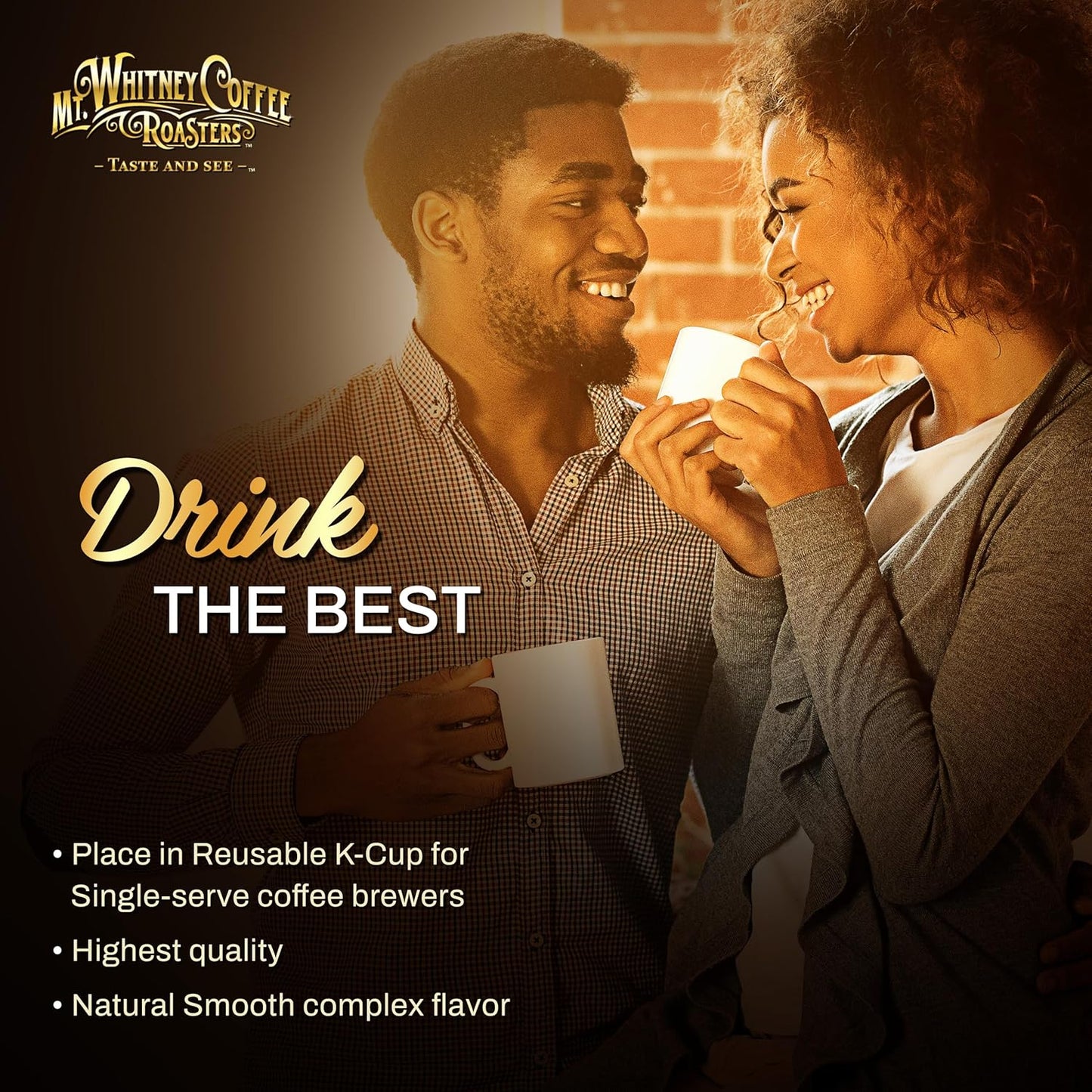 Mt. Whitney Organic Papua New Guinea, Medium Dark Roast, Low Acid Coffee (Ground, 2Lb)