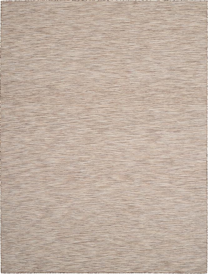Nourison Home Positano 10' x 14' Beige Fabric Modern Area Rug (10' x 14')