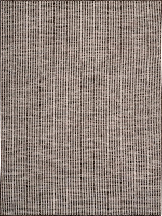 Nourison Positano Indoor/Outdoor Natural 10' x 14' Area Rug, Easy Cleaning, Non Shedding, Bed Room, Living Room, Dining Room, Backyard, Deck, Patio (10x14)