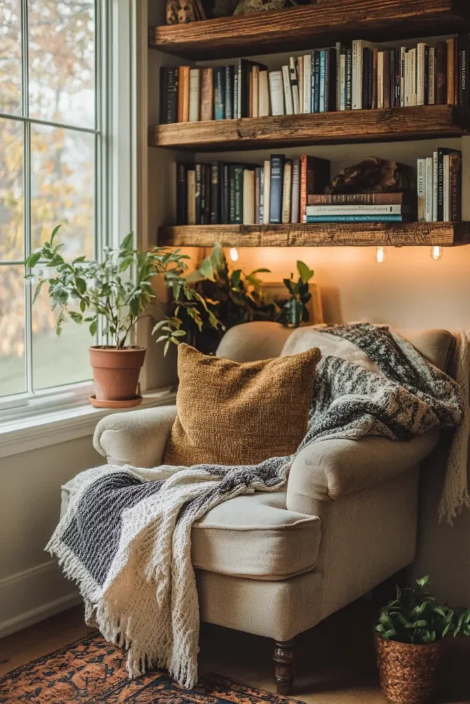 Creating Calm Corners — How to Design Restful Nooks at Home 🪶🌿