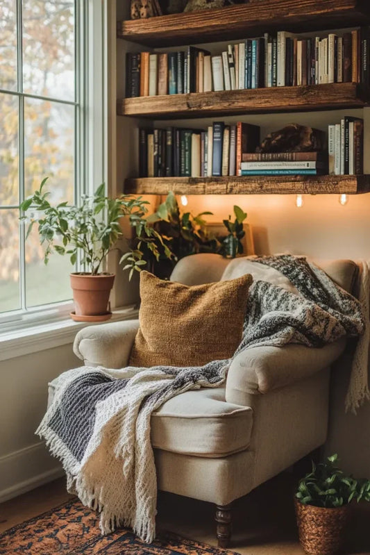 Creating Calm Corners — How to Design Restful Nooks at Home 🪶🌿