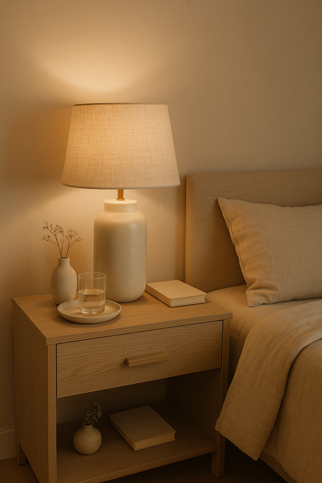 Bedroom Nightstand Styling — Calm & Useful Essentials