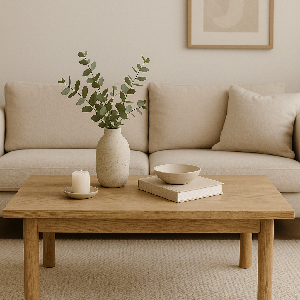 Coffee Table Styling — Effortless Minimal Mood