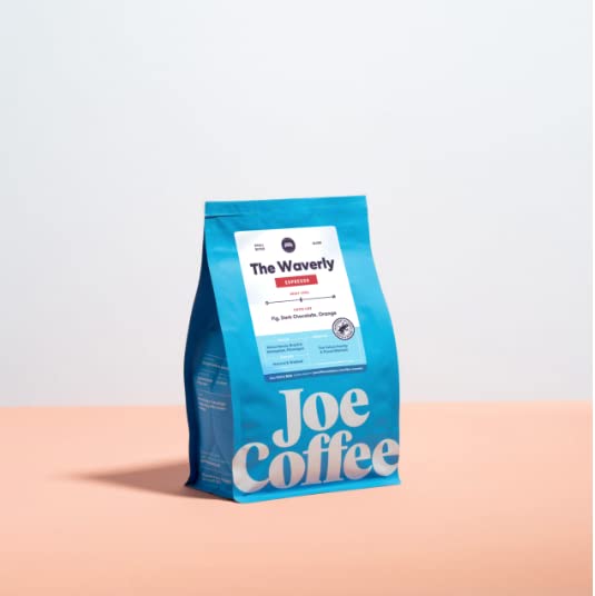 Joe Coffee Company (NYC Roaster), The Waverly Ground Specialty Coffee, 12 oz Bag, Rainforest Alliance Certified, Kosher, Climate Friendly
