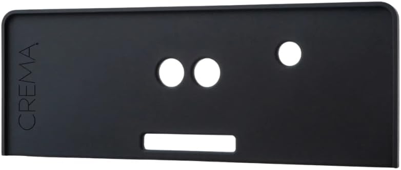 Crema Coffee Products Tamping Mat for Dual Boiler | Non-Slip Silicone Protection for Countertops & Portafilters | Precision Fit with Drip Tray & Vent Holes |Easy to Clean, Durable Espresso Tamping Pad