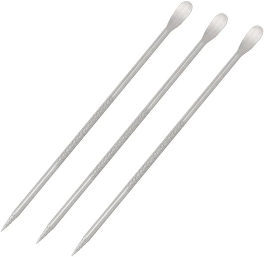 JianLing 3PCS Stainless Steel Coffee Art Pen Latte Art Needle 135mm Silver Coffee Art Tools