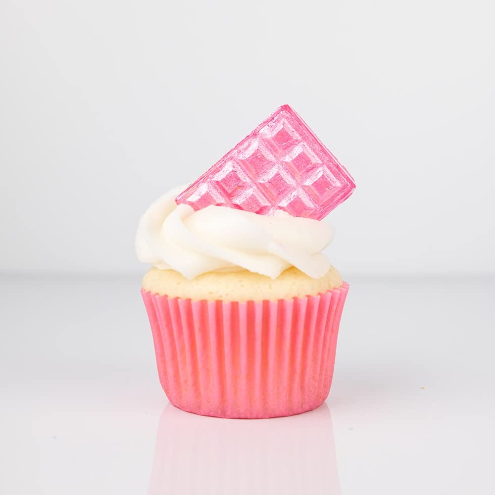 Luster Dust, Pink Luster Dust Edible Cake Decorations, Light Pink Edible Luster Dust for Drinks Cupcake Decorations, Cake Drip, Paint, Light Pink Fondant, Food Coloring