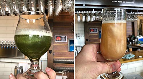 BREW GLITTER Edible Glitter For Drinks, Cocktails, Beer, Garnish Glitter & Beverages | KOSHER & HALAL Certified | 100% Edible & Food Grade | Vegan, Gluten, Nut Free (45g Shaker, Green)