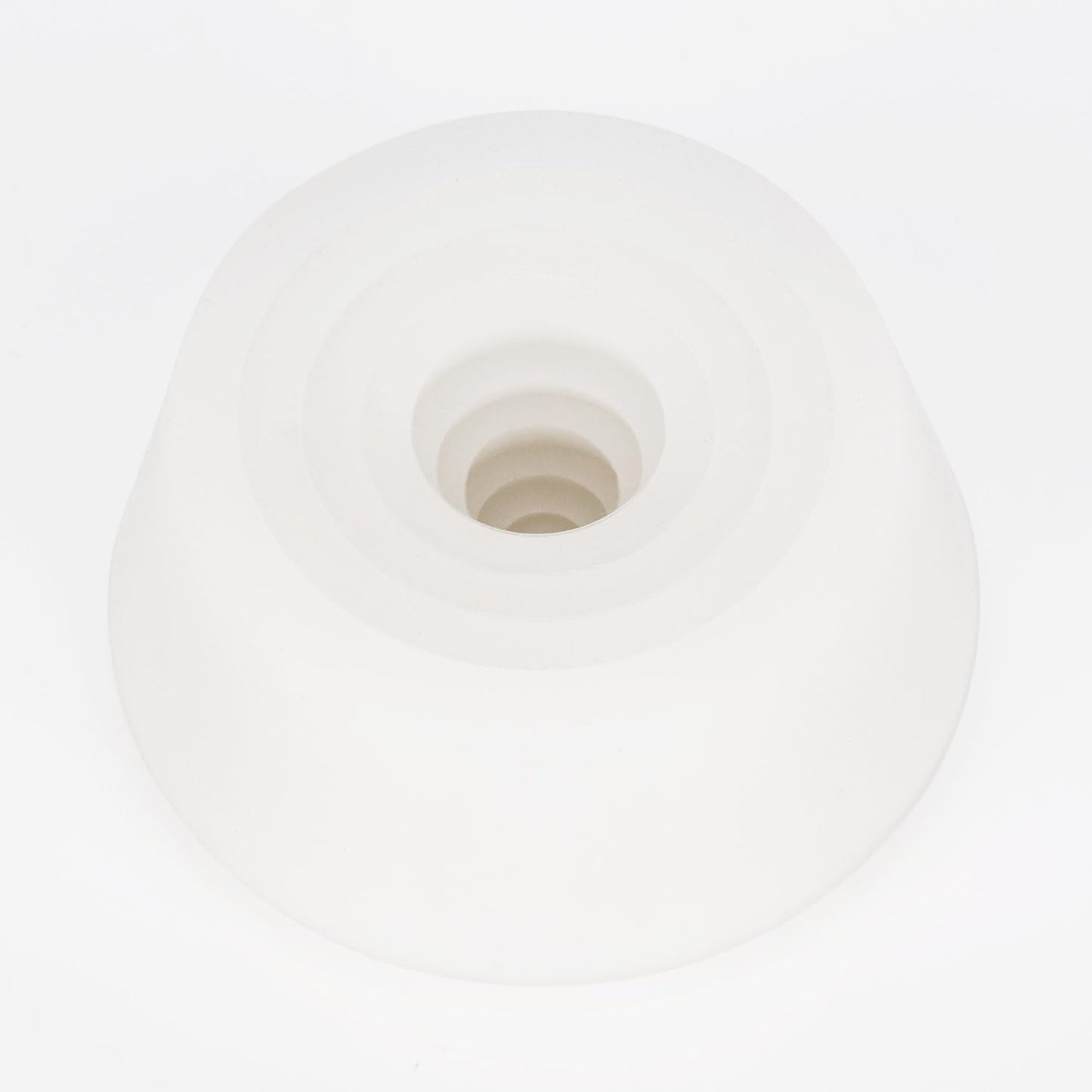 Labasics Filter Adapter Cones, Durable Tapered Collar Silicone Stopper Buchner Funnel Flask Cones Adapter Set, Wear Resistance Smooth Surface, Pack of 9, White