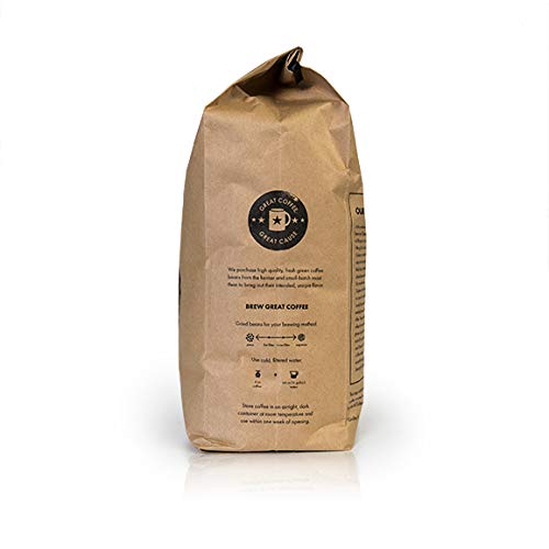 5lb Sumatra Mandheling Grade 1 Whole Bean Fresh Roasted Coffee, Dark Roast, 100% Arabica Specialty Coffee, 80 ounces, 5 pounds, Bulk Coffee