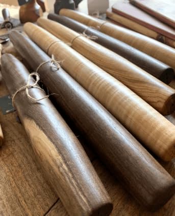 Handmade French Rolling Pin. Tapered Rolling Pin. Wooden Rolling Pin. Handmade In Kentucky. (Maple, 20 Inch)