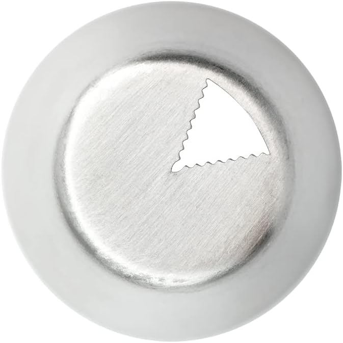 Restaurantware-Russian Piping Tip, 1 Petal Cake Decor Piping Tip - #38, Corrosion-Resistant, Stainless Steel Decorating Tip For Frosting, Dishwashable, Decorate Cupcakes, Cakes, or Cookies