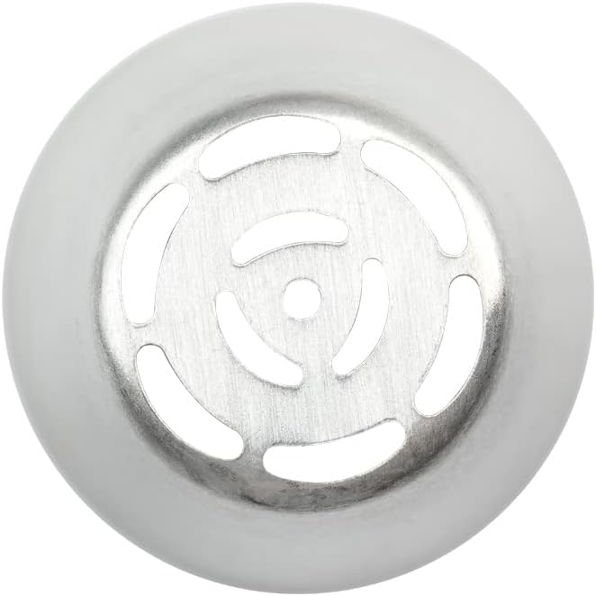 Restaurantware-Russian Piping Tip, 1 Snowflake Cake Decor Piping Tip - #12, Corrosion-Resistant, Stainless Steel Decorating Tip For Frosting, Dishwashable, Decorate Cupcakes, Cakes, or Cookies