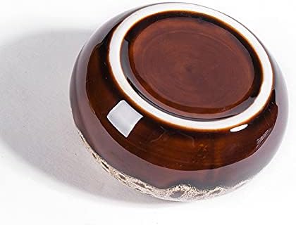 Ceramic Storage Jars, Exquisite Glaze Food Canisters for Kitchen Spice Storage,Tea Caddy Storage,Coffee Jar,Condiment Jar with Seald Lid (Blue B)