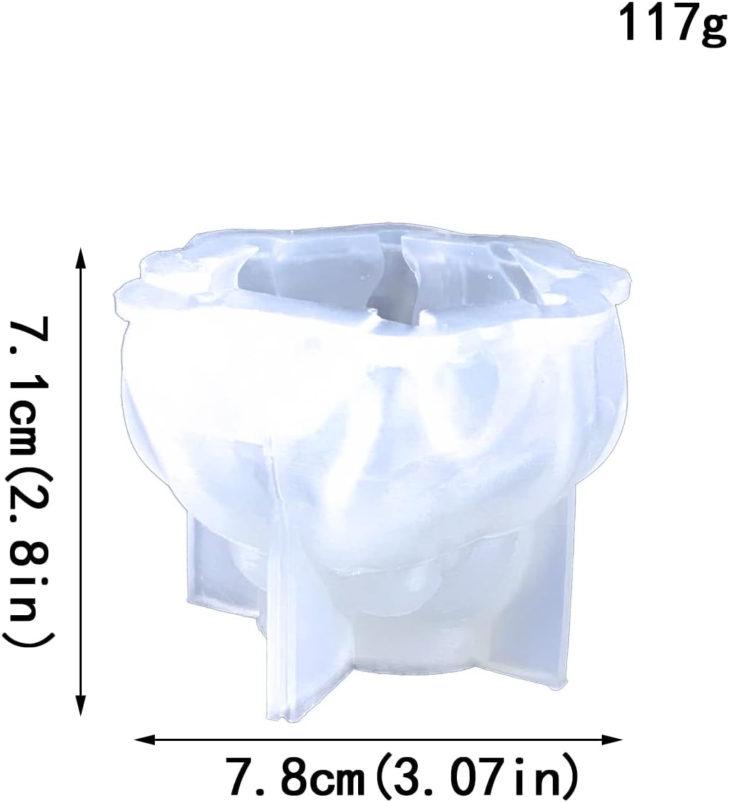 Octopus Resin Mold, 2PCS 3D Sea Animals Octopus Silicone Molds for Epoxy Resin Casting, Soap Candles Making, Home Decor Gifts, DIY Craft