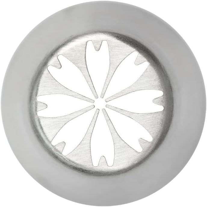 Restaurantware-Russian Piping Tip, 1 Flower Cake Decor Piping Tip - #21, Corrosion-Resistant, Stainless Steel Decorating Tip For Frosting, Dishwashable, Decorate Cupcakes, Cakes, or Cookies
