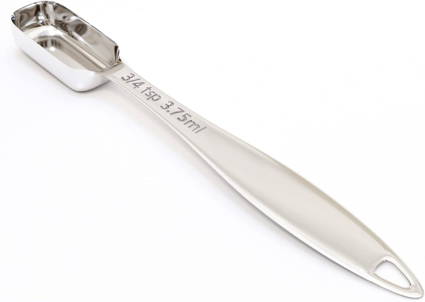 1PCS 3/4Teaspoon (3.75ml) Single Measuring Spoon, Individual Stainless Steel Long Handle Measure Tablespoon Only