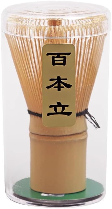 Matcha Whisk，Bamboo Whisk For Matcha Tea ，Bamboo Matcha Whisk 100 Prong，Matcha Bamboo Whisk 100% Natural Handcrafted