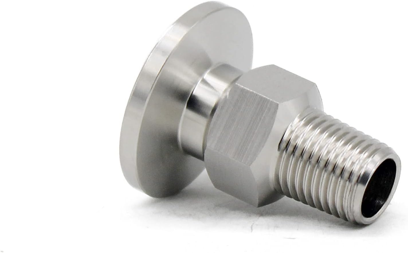 SS304 KF16 NPT Male Adaptor thread 1/4" NW16 KF Male coupling ISO-KF16 X NPT 1/4"
