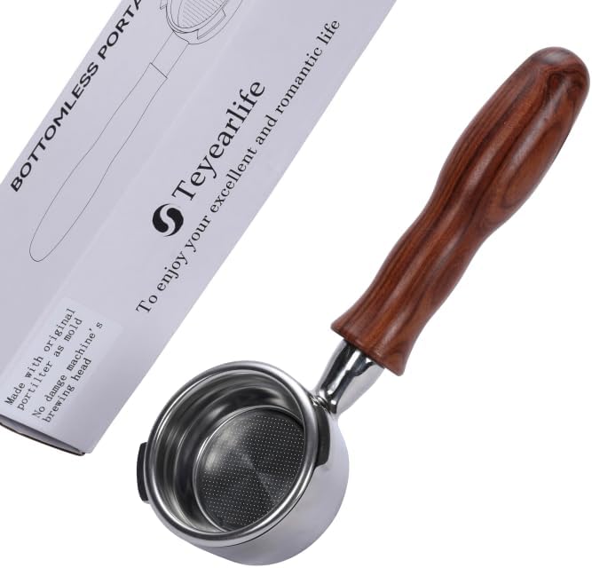 bottomless portafilter for espresso machines (58mm for gaggia)