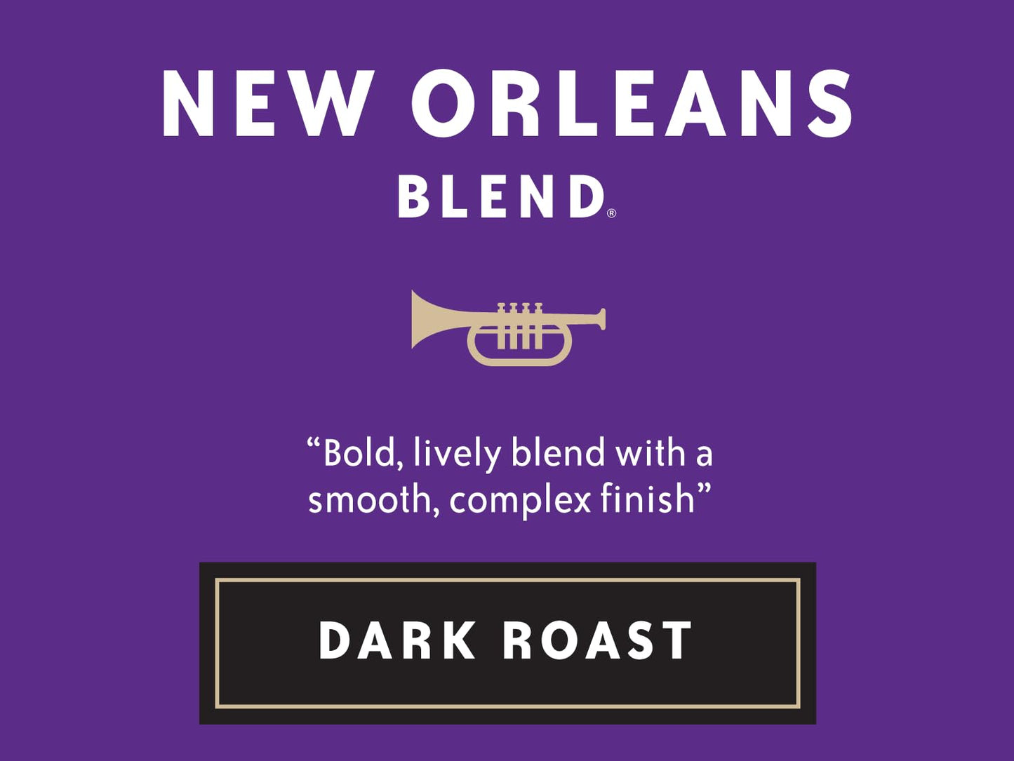 Community Coffee New Orleans Blend 96 Count Coffee Pods, Special Dark Roast, Compatible with Keurig 2.0 K-Cup Brewers, 24 Count (Pack of 4)