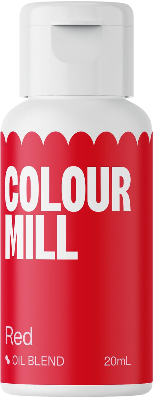 Colour Mill Oil-Based Food Coloring, 20 Milliliters Christmas Red