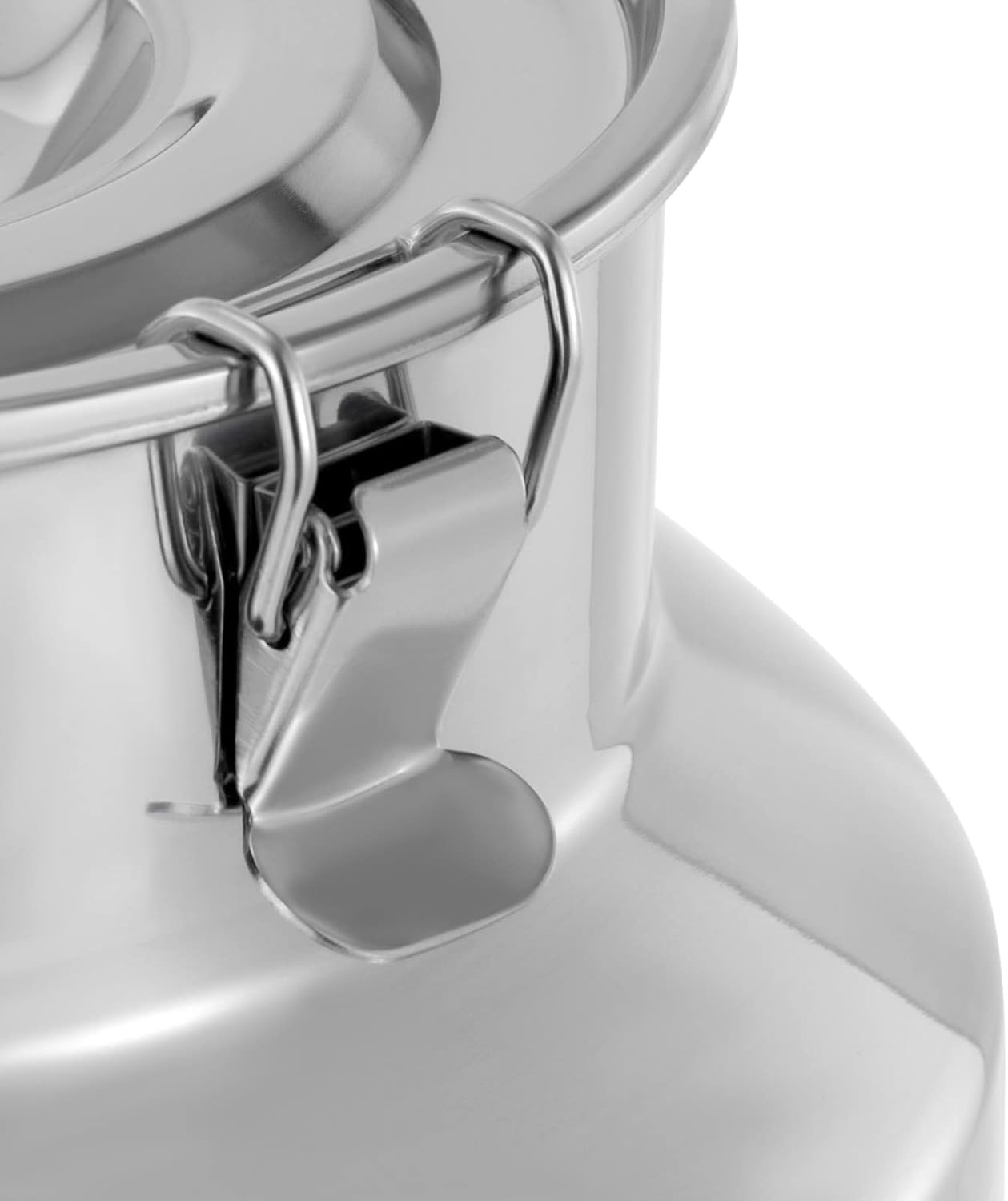 Thickened Stainless Steel Milk Can Large Liquid Container Storage,Stainless Steel Milk Bucket With Sealing Lid and Carry Handle,for Wine, Oil Storage Transport (28L/7.4 Gal)
