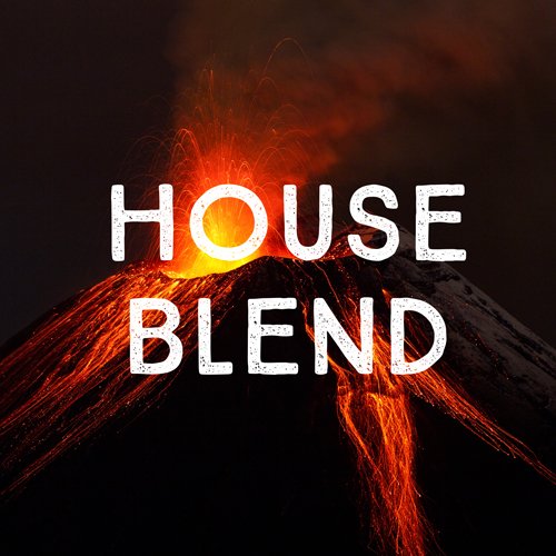 Volcanica House Blend Coffee, Ground, Fresh Roasted, 5 lbs