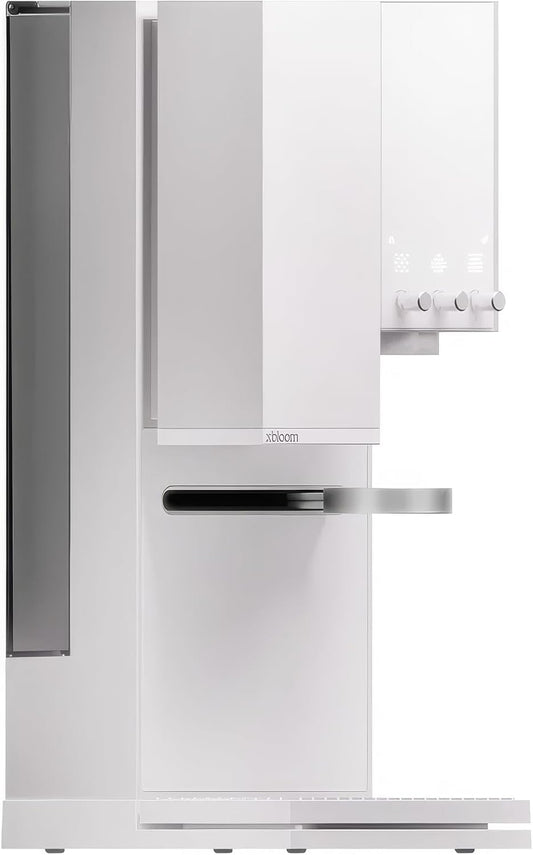 xBloom Studio – The Ultimate Coffee Machine – Drip Coffee Maker with Integrated Grinder, Scale, and 3 Levels of Automation, Moonlight White