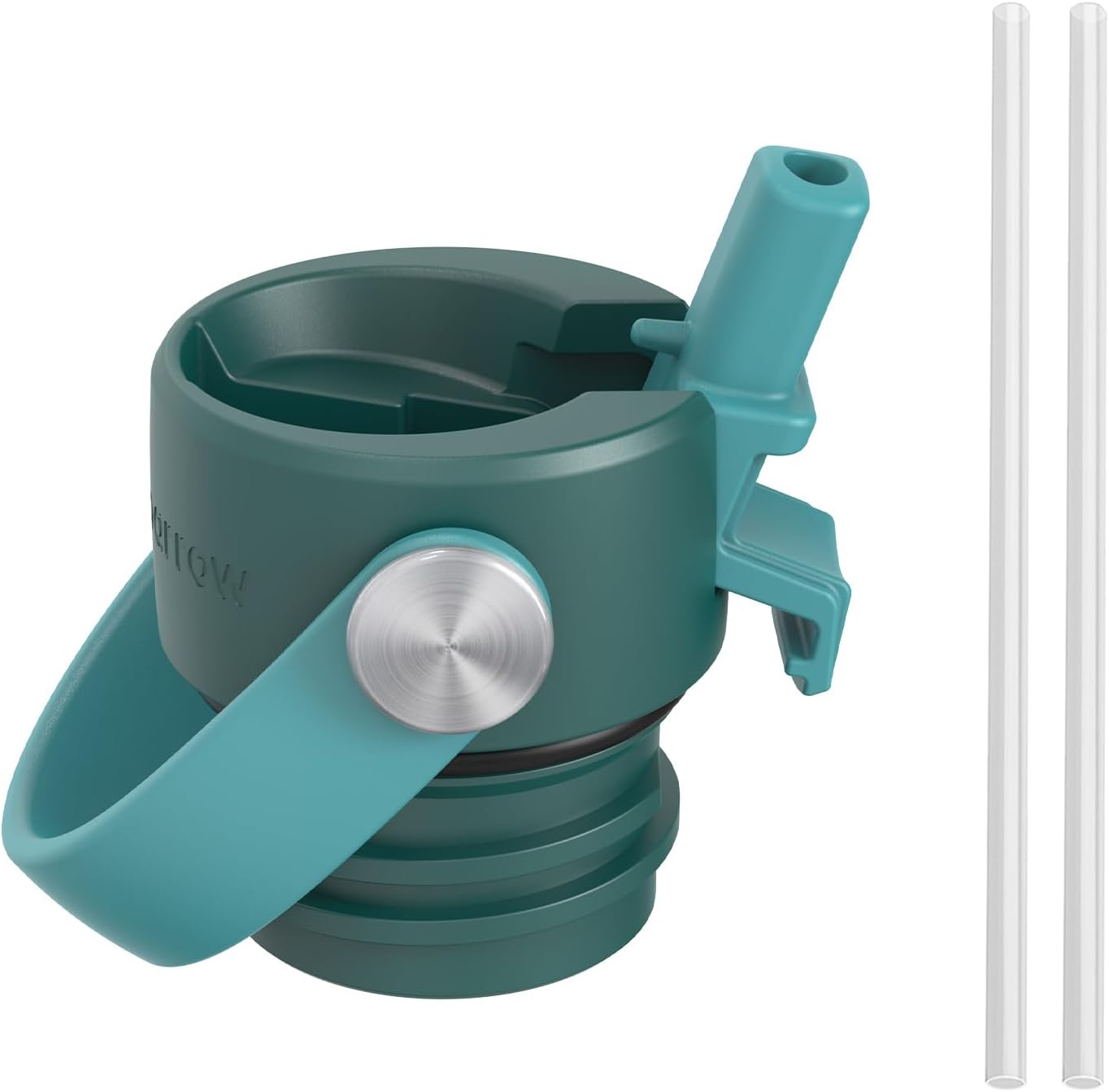 Super Sparrow Insulated Water Bottle - 17 Oz / 25 Oz / 32 Oz - Standard Mouth FlipFlow Flask - BPA Free, Leak Proof Drink Bottle- Ergonomic Straw Water Bottles for Work, Gym, Travel, Sports