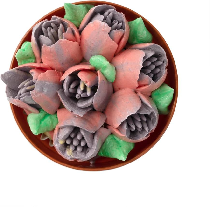 Restaurantware-Russian Piping Tip, 1 Lily Cake Decor Piping Tip - #51, Corrosion-Resistant, Stainless Steel Decorating Tip For Frosting, Dishwashable, Decorate Cupcakes, Cakes, or Cookies