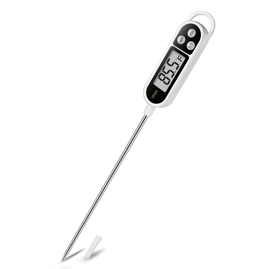 Digital Instant Read Meat Thermometer Kitchen Cooking Food Candy Thermometer for Oil Deep Fry BBQ Grill Smoker Thermometer by AikTryee