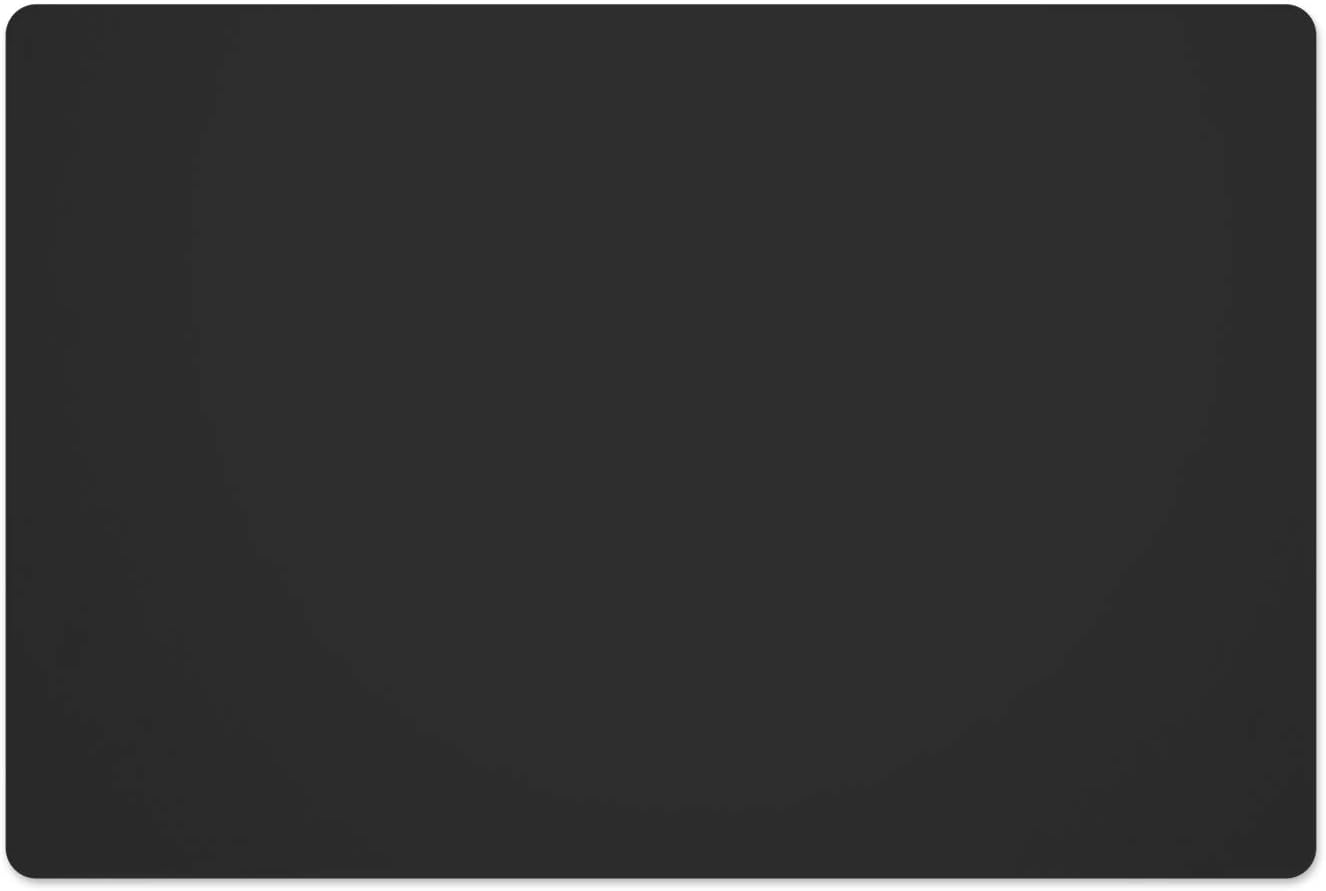 Silicone Placemats, Food-Grade Non-Slip Waterproof, Dining, Stain Resistant, Countertop Protector, Kitchen Counter Mat, Heat Resistant, Baking mat Dishwasher Safe (23.6"×15.7"-1pack, Black)