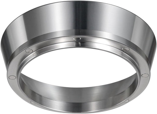 51mm Magnetic Dosing Funnel V2, MATOW Stainless Steel Espresso Dosing Ring with 8 Magnets Compatible with 51mm Espresso Portafilter