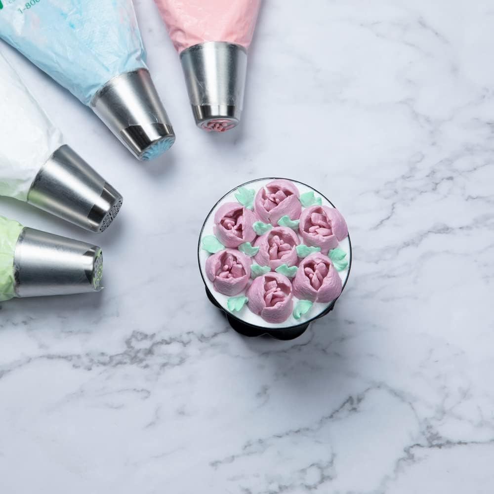 Restaurantware-Russian Piping Tip, 1 Rose Cake Decor Piping Tip - #30, Corrosion-Resistant, Stainless Steel Decorating Tip For Frosting, Dishwashable, Decorate Cupcakes, Cakes, or Cookies